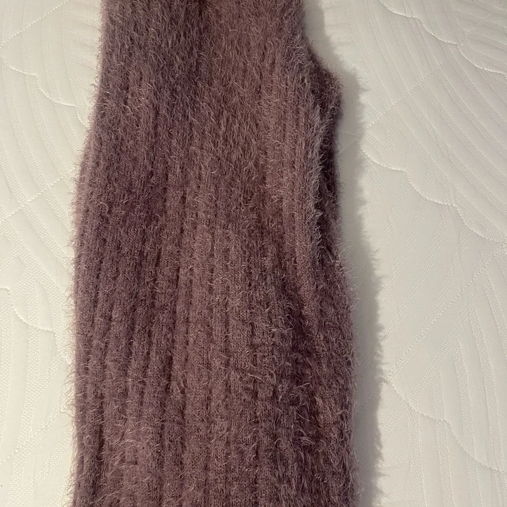 Hippie Rose Lilac Fuzzy Cardigan - Picture 4 of 5